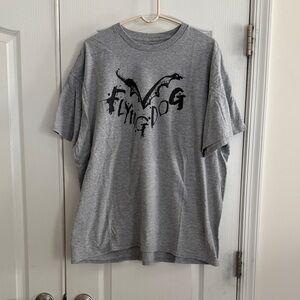 Flying Dog Gray Men's Short Sleeve Tee